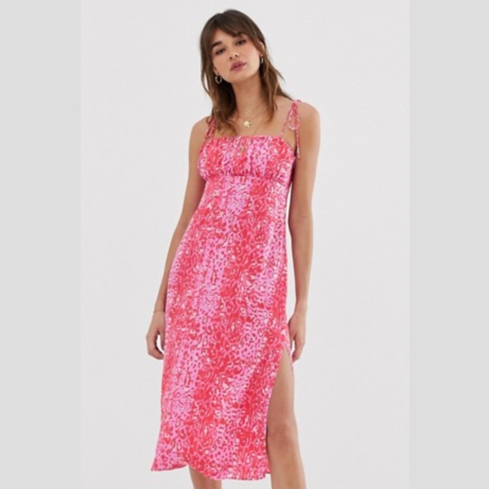 Reclaimed Vintage cami midi dress